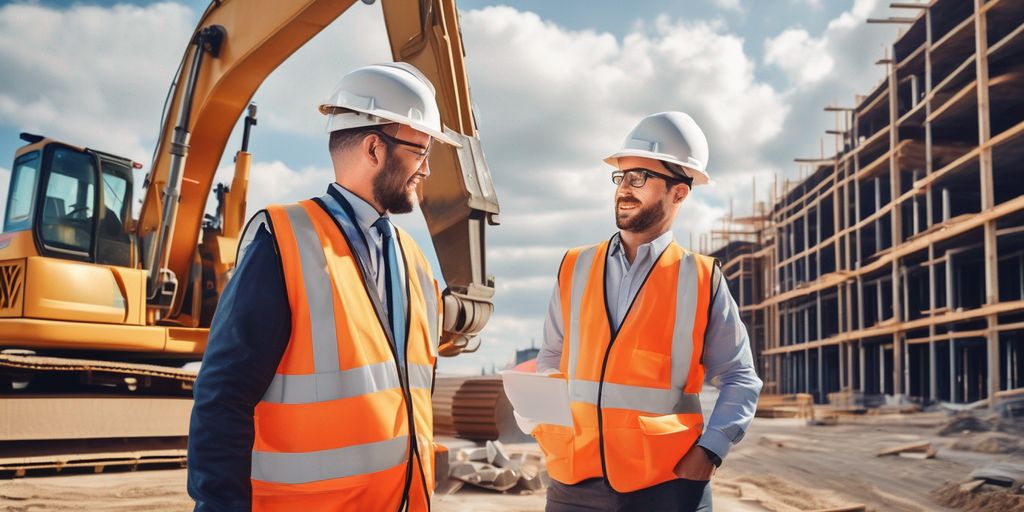 construction site quality management team meeting